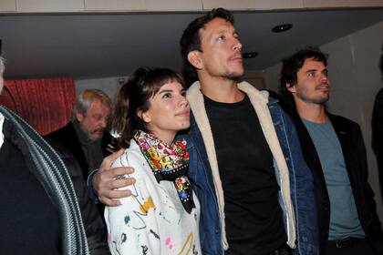 Gimena Accardi, Vázquez y Rojas miraron con atención el adelanto del ciclo de unitarios