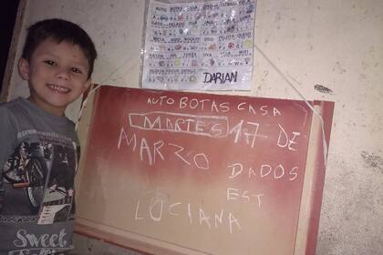 Otro de los alumnos de la maestra cordobesa Stella Matus Manggini
