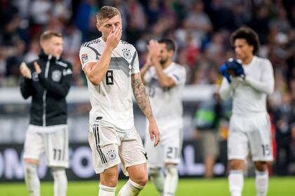 Kroos, la cara del descenso alemán en la Liga de Naciones de Europa.