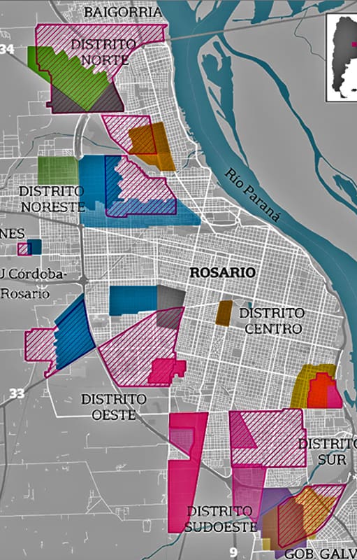 Amenaza narco. Estas son las siete zonas calientes desde donde se gestó el terror en Rosario