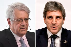 Luis “Toto” Caputo cruzó a Gabriel Rubinstein y explicó la deuda “con datos oficiales”