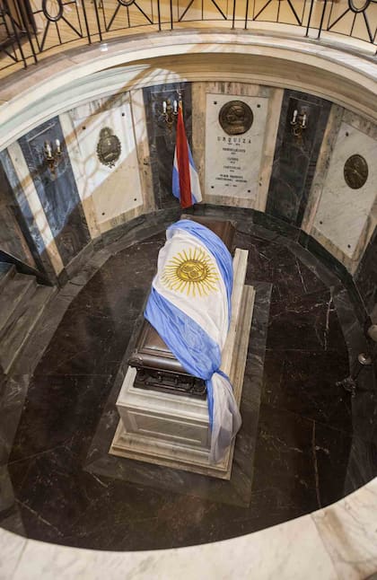 El cuerpo de Urquiza descansa en la catedral de Concepción del Uruguay.