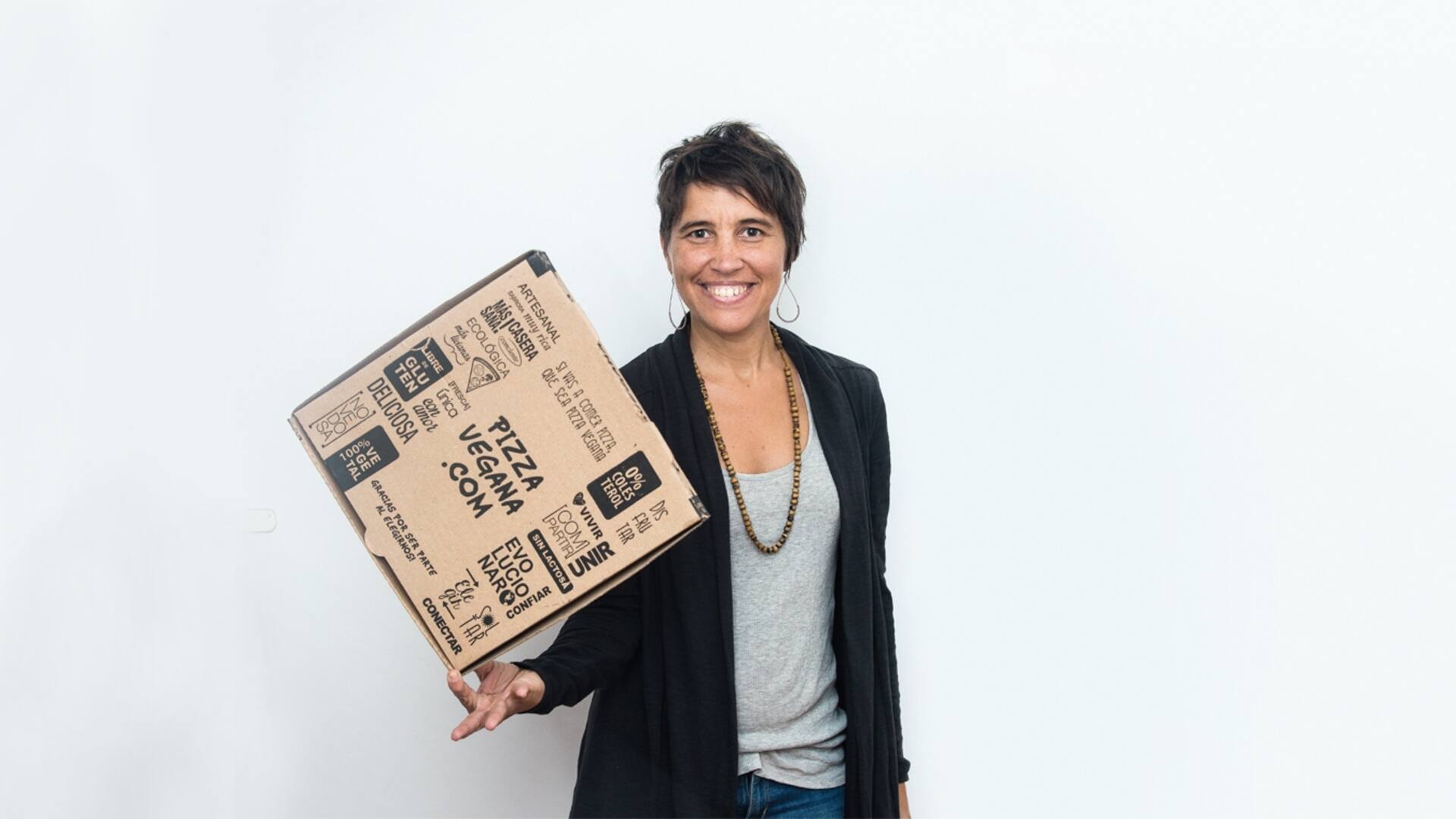 Valeria Brignolo, una de las fundadoras de Pizza Vegana.