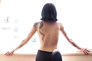 Lala Toutonian. "Me fui a tatuar como unas 25 veces"