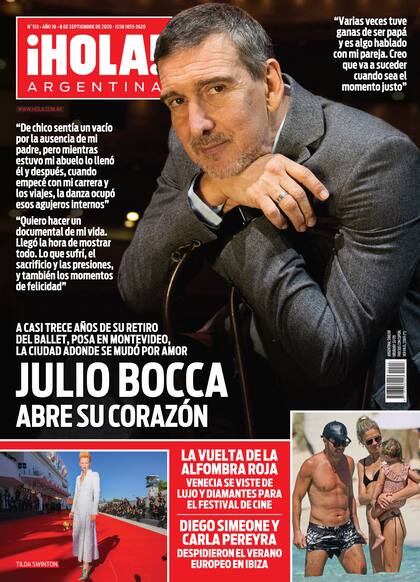 La tapa de la revista ¡Hola! Argentina de esta semana