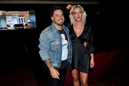 Fede Bal junto a su novia, Sofía Aldrey