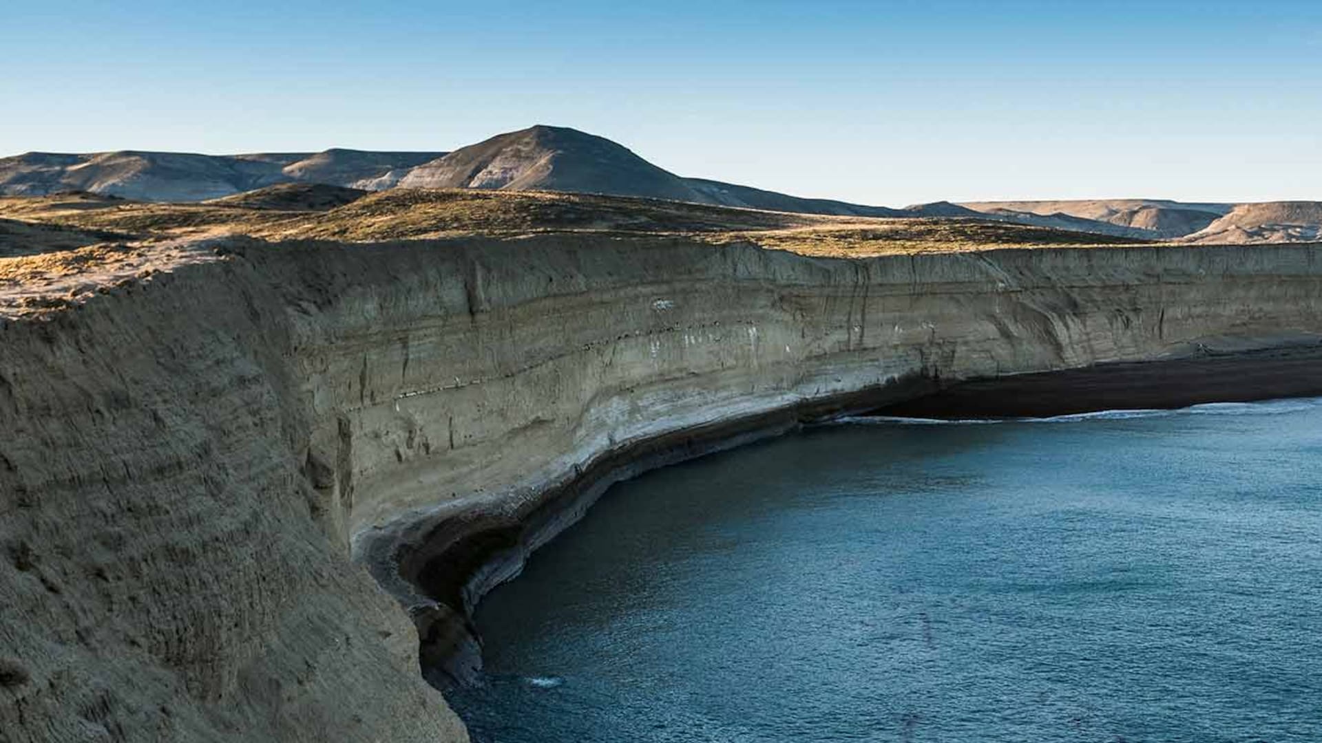 Acantilados sobre el Atlántico.