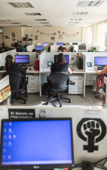 En su mayoría, son mujeres de entre 19 y 40 años que sufren algún tipo de agresión por parte de sus maridos o exparejas.