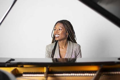 La joven pianista Isatah Kanesh en la apertura del festival de Ryedale