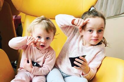 Las hijas de Gareth, Kaia Rose y Bodhi