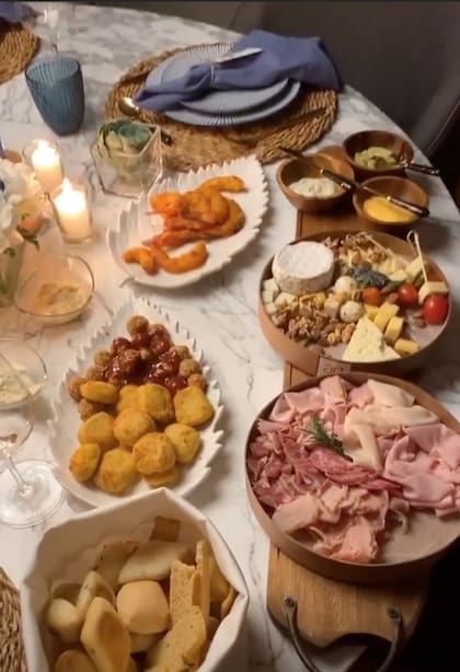 El catering que Yanina Latorre contrató para el cumpleaños de Diego.