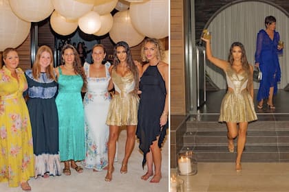 Kim Kardashian le pagó el viaje a todos sus invitados, hicieron la cuarentena en la isla privada y después disfrutaron del cumpleaños en la playa
