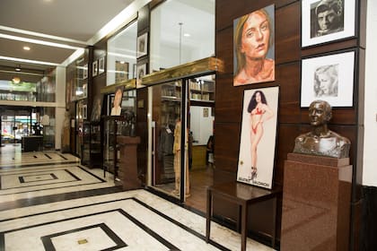 Los pasillos de la Casa del teatro