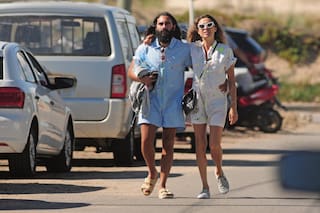 Juampi Sorín y Sol Alac. Celebraron 22 años de amor en José Ignacio