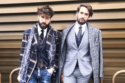 Por las calles de Florencia, el look de los hombres que marcan tendencia