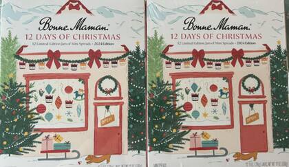 Este año, quienes visitan el supermercado se encuentran con el esperado calendario de adviento de Bonne Maman (Imagen de Reddit)
