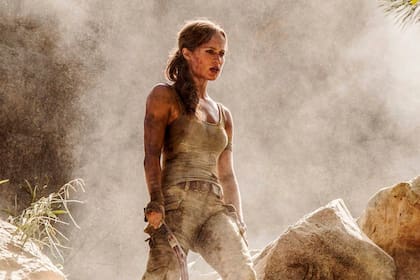 Alicia Vikander como Tomb Raider