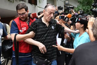Tristán se descompensó y tuvo que intervenir la policía
