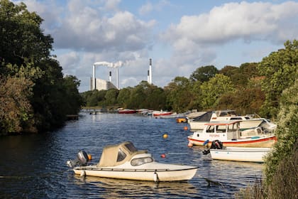 Vista de Copenhill desde Christiania.