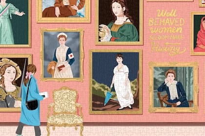 El rompecabezas "Herstory Museum" honra a 11 mujeres que dejaron su huella en la historia
