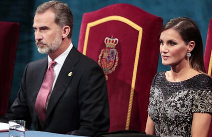 Letizia y su marido, tras la crisis de las reinas
