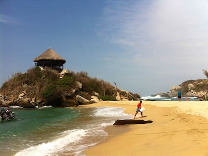 Cabo San Juan del Guía, uno de los hitos del PN Tayrona.