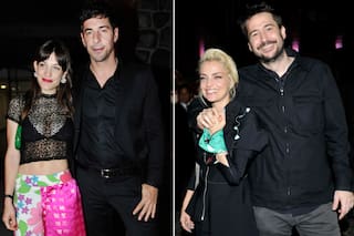 Noche de amor para Dolores Fonzi y Esteban Lamothe, en la premiere de Puerta 7