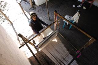 Una muestra del alcance del arte textil guaraní