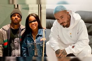 J Balvin mandó un saludo a la hija de un futbolista, pero el papá se olvidó