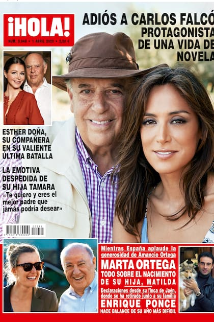 La tapa de la revista ¡HOLA!