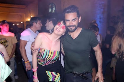 Gonzalo Heredia y Mercedes Funes, mucho más sonrientes que en las escenas que les tocó grabar juntos