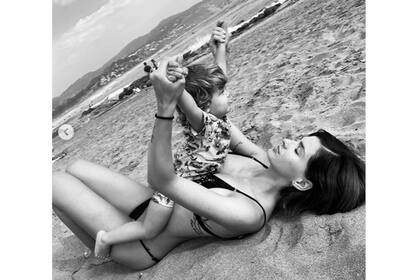 Las fotos de la China, Magnolia y Benjamín en la costa chilena
