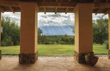 Vista desde la galería de La Matilde.