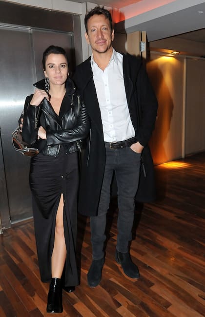 Gimena Accardi (quien se pone en la piel de Sofía, la pareja de un ex novio del personaje de Oreiro) estuvo acompañada por su marido, Nicolás Vázquez