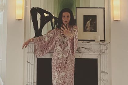 El posteo de Catherine Zeta Jones desde el baño de su casa