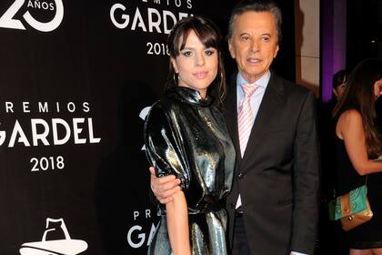Palito Ortega junto a su hija Rosario
