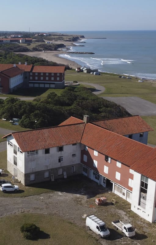 Hoteles de Chapadmalal. Fueron furor con Perón y, luego de años de abandono, comenzaron a restaurarlos