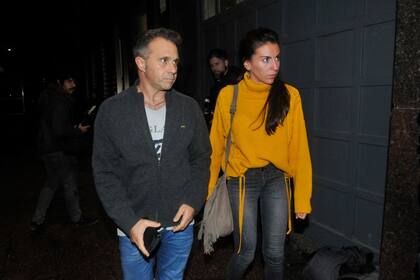 Sergio Lapegüe junto a Eleonora Pérez Caressi