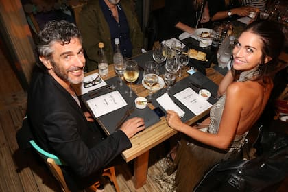 Por lo que pudimos saber, Leo Sbaraglia y Zaira Nara la pasaron bomba en la cena organizada por HSBC