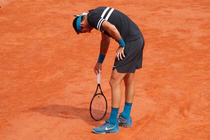 Del Potro no puede con la contundencia de Nadal sobre el polvo de ladrillo