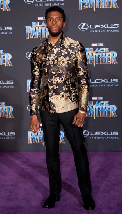 Chadwik Boseman, el encargado de interpretar al héroe de Marvel