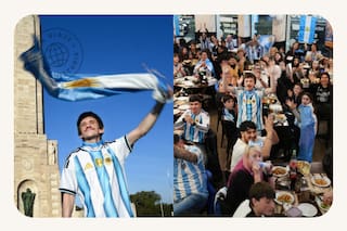 En Rosario se juntaron los fanáticos de Messi para una fiesta única