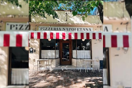 Después de año de trabajo duro, Instalaron un pequeño local gastronómico sobre la calle Diagonal Toll al 1420