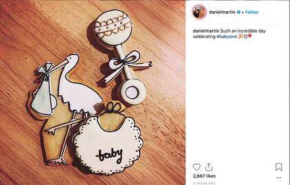 Daniel Martin reveló detalles íntimos del babyshower