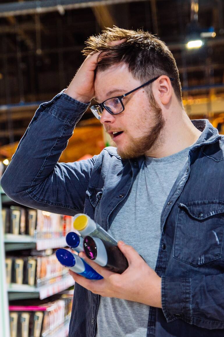 La dificultad para distinguir el Shampoo del Acondicionador comienza en el momento de comprarlos; pero en el ducha se convierte en un problema casi cotidiano, según el sondeo realizado por La Nación esta semana