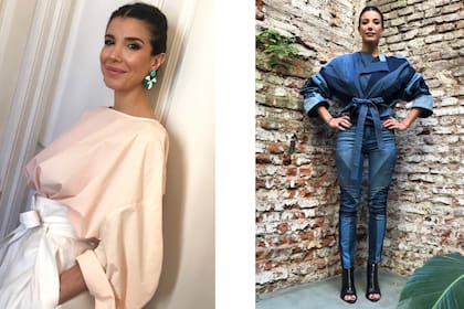 Marafioti es la artífice del cambio de look de Andrea Rincón. Y desde que es su estilista prefiere que se vista con las piezas de JT (Jessica Trosman) y las acompaña con la joyería contemporánea de Finn, diseñada por Paula Giecco