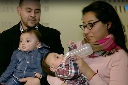"Son dos chicos independientes ahora, y muy mimosos", dijo Evelyn, madre de Gianluca y Santino