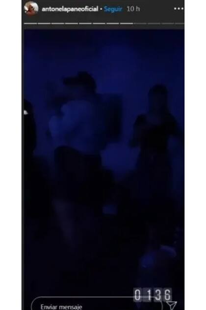 La segunda historia de Antonela Pane, en un encuentro de madrugada con Morena Rial