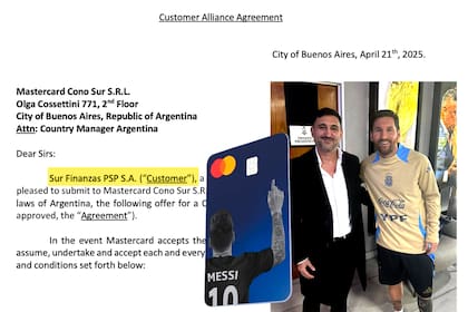 La trama oculta del millonario contrato del financista cercano a Tapia para comercializar tarjetas con la figura de Messi