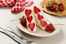 Sándwich de frutilla japonés